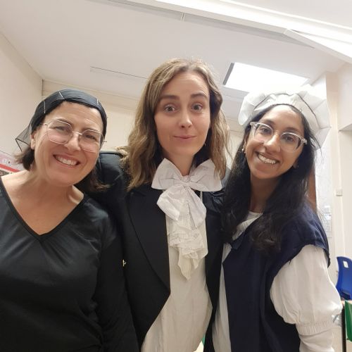 Mary the maid, Samuel Pepys and Thomas Farriner.