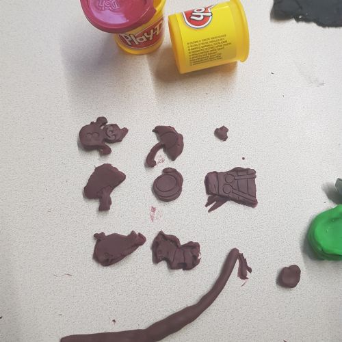 More playdough creations