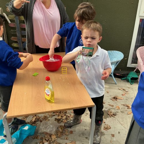 Bubble experiment